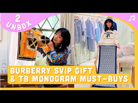 Unboxing Ep2 - Burberry SVIP Gift & TB Monogram Must - Buys