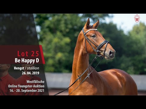 Youngster Online-Auktion Lot 25 Be Happy D Hengst v. Baron (DK) -   Münchhausen/T.
