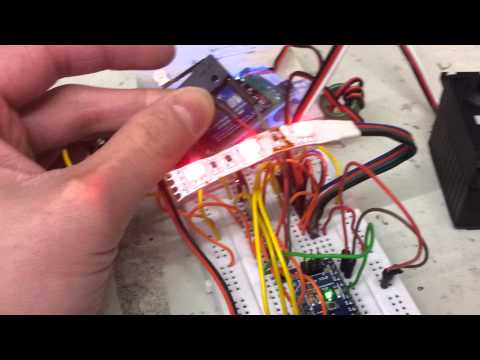 Debonair Jayce Cosplay v2 Electronics Overview