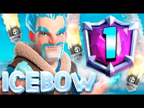 *CLEAN* Top Ladder Push w/ Icebow😮‍💨🧼 -Clash Royale