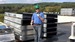 preview picture of video 'Solar Air Heating - Cuba Rushford High School'