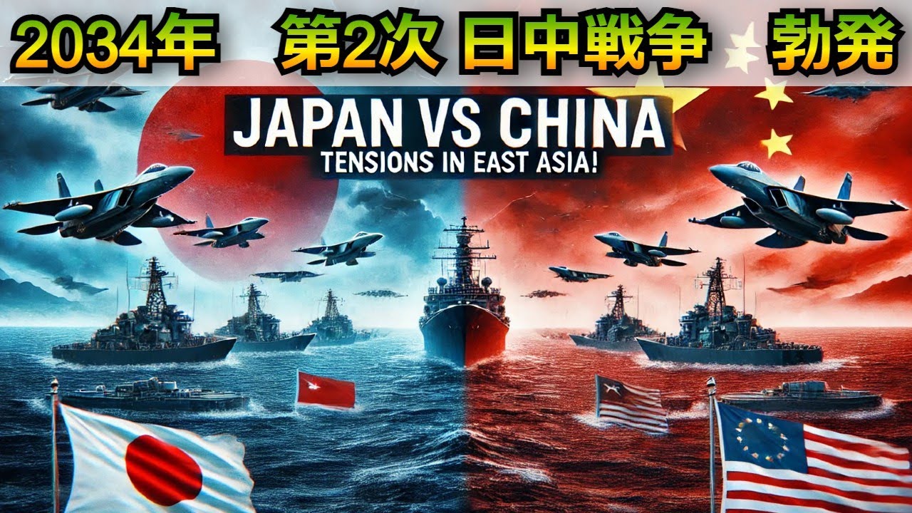 【未来戦記】第二次日中戦争の勃発・第1次極東大戦の引き金に