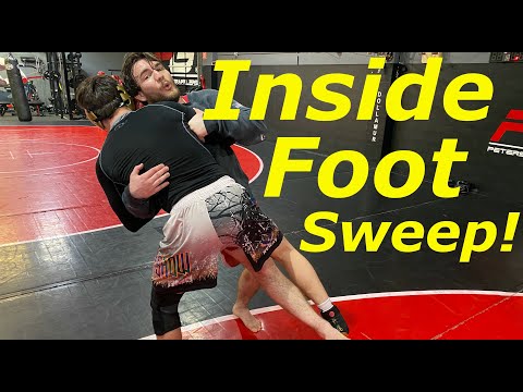 Inside Foot Sweep TAKEDOWN!