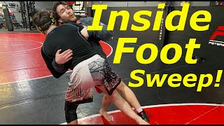 Inside Foot Sweep TAKEDOWN!