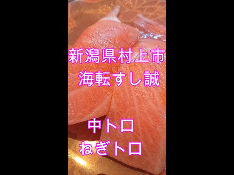 Ciudad de Murakami, Prefectura de Niigata Kaiten Sushi Makoto Toronegi Toro #shorts #Negitoro #Sushi