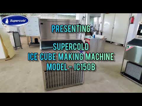 Supercold - IC170B - 160 To 248 Kg Stainless Steel Bullet Ice Cube Making Machine