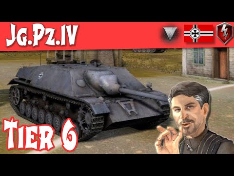 WOT Blitz - Jg.Pz.IV Full Tank Review Tier 6 German Tank Destroyer ||WOT Blitz||