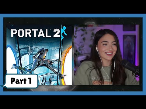 Portal 2 Playthrough - Part 1 | Skyytea