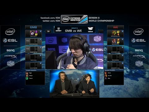Gambit Gaming vs Team WE | IEM Katowice WC LOL 2014 Group B Round 1 | GMB vs WE