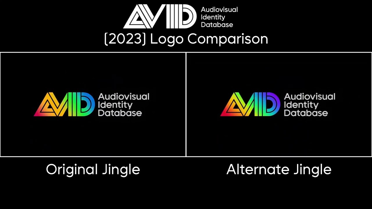 Audiovisual Identity Database (2023) Logo Comparison
