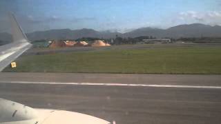 preview picture of video 'Caribbean Airlines 425 Take off from Piarco'