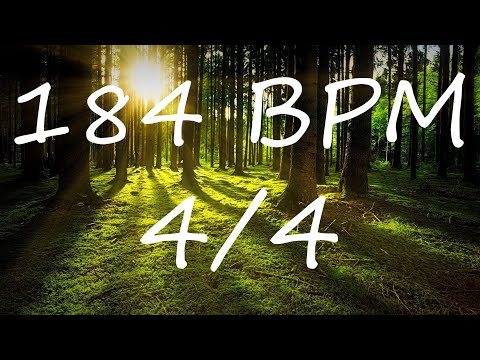 184 BPM 4/4 Claves Metronome
