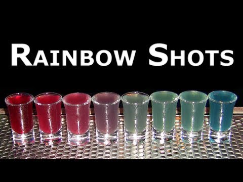 How to make "Rainbow Shots" by GuizDP