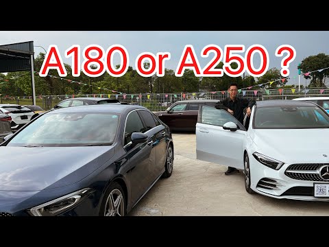 Mercedes Benz Sedan A250 AMG vs A180 [See NO Difference]