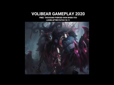 VOLIBEAR REWORK 2020 GAMEPLAY