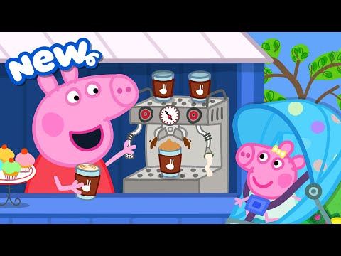 Peppa Pig Tales 2025 ☕️ Peppa Opens COFFEE SHOP! 👶 Baby Evie's Woodland Walk 🍼  BRAND NEW EPISODE