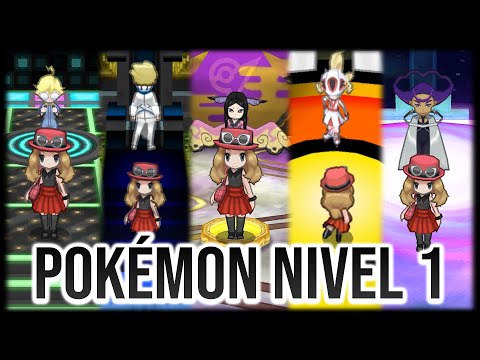 ¿ES POSIBLE VENCER TODOS LOS GIMNASIOS DE KALOS Y LIGA POKÉMON SOLO CON POKÉMON DE NIVEL 1? Completo