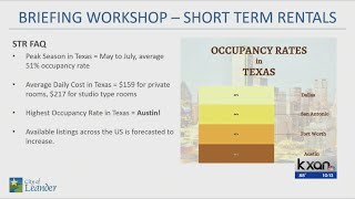 City of Leander looks at regulations for short-term rentals