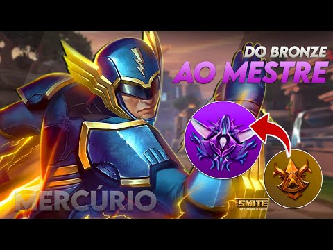 MERCÚRIO JUNGLER, É SÓ MUTAR O IDIOTA DO TIME - ⚡ Smite BR Conquista Bronze ao Mestre