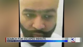 Manhunt underway after inmate escapes from courthouse in DeSoto County, MS