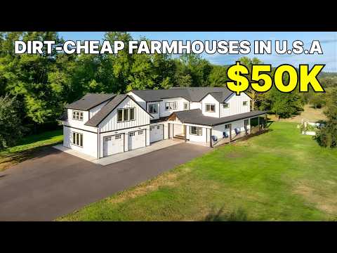 Dirt-Cheap Georgia Farmhouses with Acreage | Real Estate Hidden Deals you can buy right now
