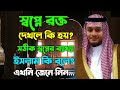 স্বপ্নে রক্ত দেখলে কি হয় Shopne Rokto Dekhle Ki Hoy Shopn
