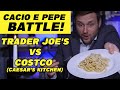 Cacio e Pepe Battle: Trader Joe's vs Caesar's Kitchen (via Costco)