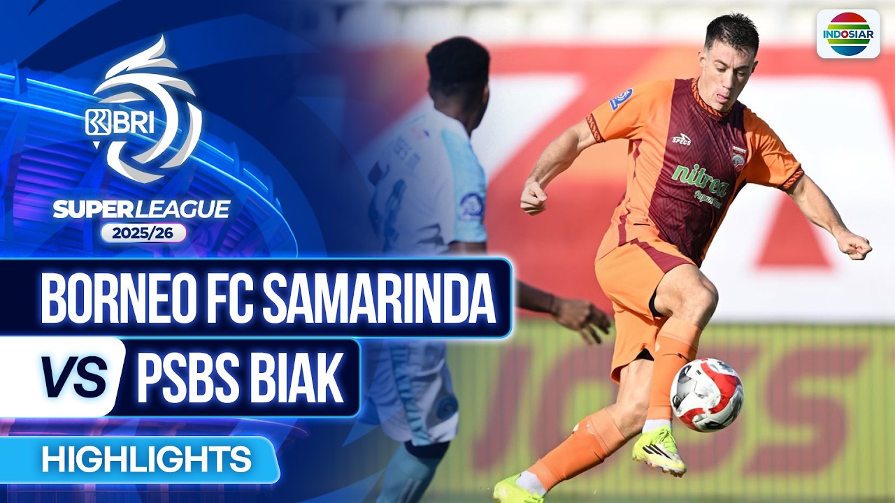 Borneo  Samarinda vs PSBS Biak Highlights