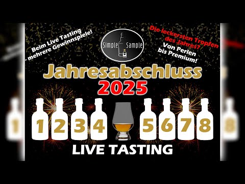 Jahresabschluss Live-Tasting 2025 - DAS Event des Jahres!