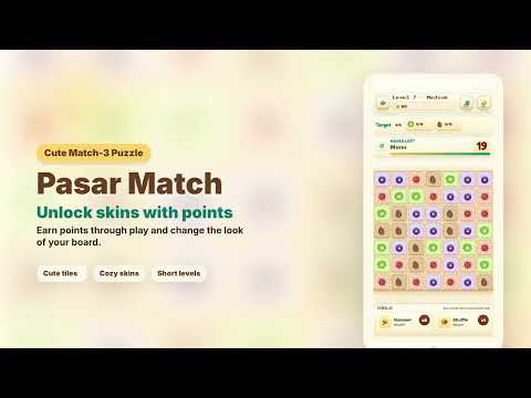Pasar Match: Cute Puzzle