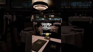 anniversary dinner at Morton’s the steakhouse 🤍 #steakhouse #datenight