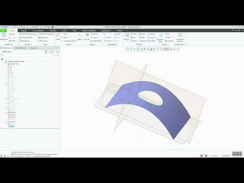 PTC CREO 8 Surfacing tutorial Tricks