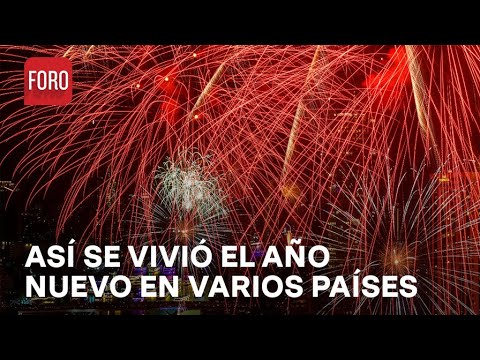 Año Nuevo 2023, desde distintos países - Las Noticias