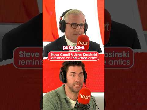 Steve Carell and John Krasinski reminisce on their time filming The Office 🥹
