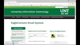 How to forward UNT email