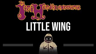 Jimi Hendrix • Little Wing (CC) 🎤 [Karaoke] [Instrumental]