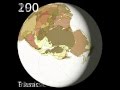 Plate Tectonics Viewed From South Pole Scotese Animation