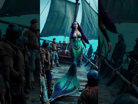 Mermaid dances lightly in the wooden deck 3🌊 like a dream fairy coming #mermaid #mermaidcommunity