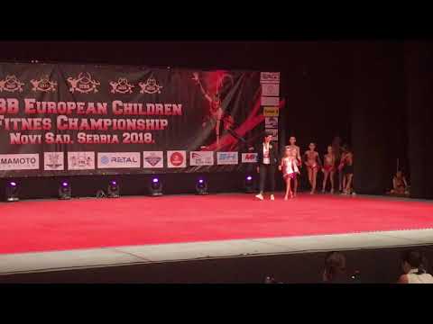 Awarding ceremony, 11 years. European Children’s Championships 2018