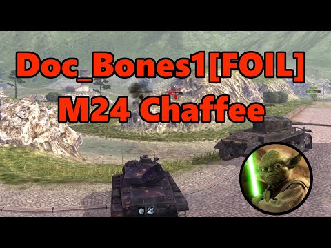 WoTB  -  M24 Chaffee  -  Doc -Bones1[FOIL]   -   World of Tanks Blitz