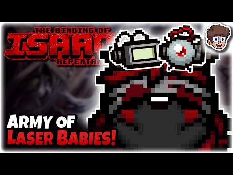 Creating an Army of Deadly Laser Babies!! | Binding of Isaac: Repentance