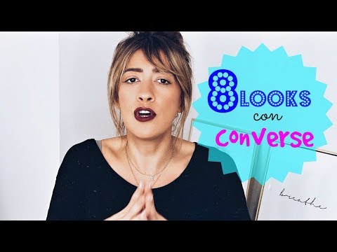 8 LOOKS CON CONVERSE: OUTFITS CON CONVERSE BLANCAS | LOOKANDCHIC |
