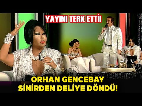 Orhan Gencebay Sinirden Deliye Döndü Yayını Terk Etti! Popstar