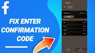 How To Fix Enter Confirmation Code On Facebook App 2023