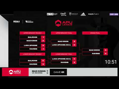 [EN] Mad Kings vs Ravens (Bo5) | Claro Gaming Apu League S5: Grand Final w/ Chompix