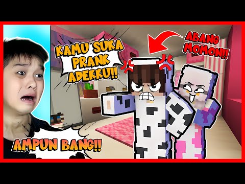 MOMON'S BROTHER CAME AND PUNISHED ATUN FOR LIKE PRANKING MOMON!! Feat @sapipurba Minecraft