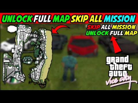GTA Vice City Skip All Mission | Full Map Unlock | 100% Complete