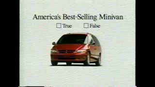 Dodge Caravan commercial   1998