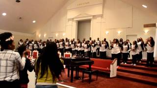 UMGC 2016 SPRING CONCERT- "MY SOUL SAYS YES BY RICKEY DILLARD  LED BY COURTNEY MASSEY