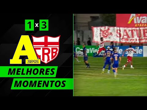 CRB vence o Aliança e pula para a liderança do Alagoano| MELHORES MOMENTOS | CRB 3 X 1 ALIANÇA